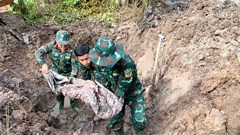 Tìm thấy thêm hài cốt liệt sĩ tại Nghĩa trang tạm Cầu Chữ Y