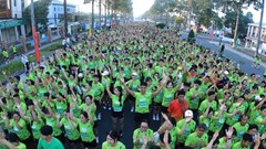 Sáng nay, hàng chục ngàn VĐV bước vào đường chạy Marathon 2026 ở Đồng Tháp