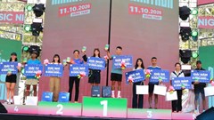 Đồng Tháp trao giải “VPBank đất Sen Hồng Music Marathon 2026” cho các VĐV 