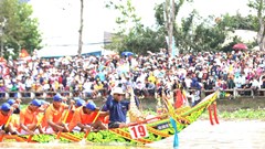 Hơn 60 đội nam và nữ tranh tài tại “Giải đua ghe Ngo TP. Cần Thơ năm 2026”