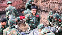 TP.HCM: Xử lý hơn 650m³ đất, tiếp tục quy tập thêm 13 hài cốt liệt sĩ 