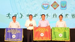 Cần Thơ khen thưởng các VĐV môn cầu mây đạt thành tích cao tại Đại hội thể thao châu Á 