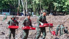 Quy tập thêm hơn 100 bộ hài cốt liệt sĩ tại Công viên Lê Thị Riêng