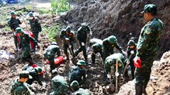 Quy tập thêm 115 hài cốt liệt sĩ tại Công viên Lê Thị Riêng