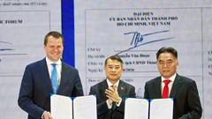 Công bố Tuyên bố chung hợp tác giữa TP.HCM và Diễn đàn Kinh tế Thế giới