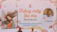 Giao lưu và ra mắt tập thơ “Trắng mây tóc mẹ”