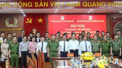 Nhà xuất bản Chính trị quốc gia Sự thật ký kết phối hợp tuyên truyền với Trường đại học An ninh nhân dân