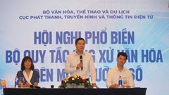 Đưa Bộ Quy tắc ứng xử văn hóa trên môi trường số vào thực tiễn