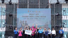 Nhiều hoạt động ý nghĩa tại Ngày hội “Thanh niên công nhân - Lan tỏa năng lượng tích cực”