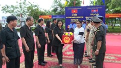 Trang trọng Lễ đón 21 hài cốt liệt sĩ từ Campuchia về nước