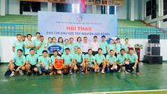 Hơn 200 VĐV tham dự Hội thao báo chí Cụm thi đua khu vực Tây Nguyên