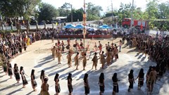 Hơn 1.000 học sinh tham gia Liên hoan Cồng chiêng, xoang