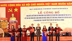 Lễ công bố Nghị quyết, Quyết định sáp nhập đơn vị hành chính tỉnh Đắk Lắk (mới)