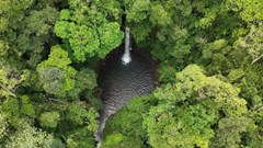 Quảng Ngãi: Phát hiện hai thác nước hoang sơ tuyệt đẹp tại xã Kon Plông