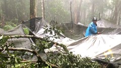 Đồng bào Xơ Đăng ở xã Măng Ri thiệt hại gần 12 tỉ đồng do ảnh hưởng mưa bão