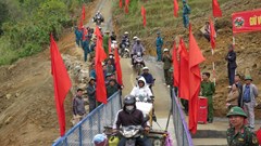 Quảng Ngãi khánh thành “Tuyến đường Quân – Dân” mở lối vào 5 thôn bị cô lập