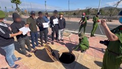 Quảng Ngãi: Triệt phá nhóm 6 đối tượng trộm cáp điện ngầm, gây thiệt hại hàng trăm triệu đồng