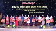 Khai mạc Liên hoan tuyên truyền lưu động Quảng Ngãi 
