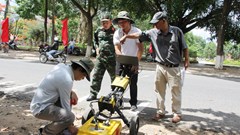 Lần đầu ứng dụng radar xuyên đất tìm mộ tập thể liệt sĩ tại Quảng Ngãi