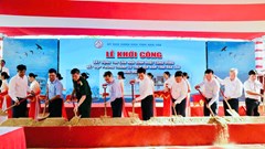 Đại tướng Phan Văn Giang dự Lễ khởi công 100 nhà tránh lũ đa năng tại Đắk Lắk