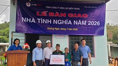 PC Quảng Ngãi trao tặng 10 mái ấm nghĩa tình, tiếp thêm động lực cho gia đình người có công