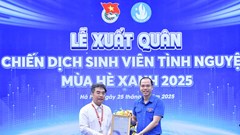 Hàng nghìn sinh viên tình nguyện lên đường hỗ trợ các tỉnh thành vận hành chính quyền địa phương 2 cấp