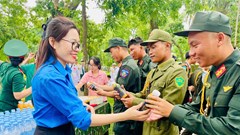 Thanh niên Thủ đô tiếp sức cho các lực lượng trong ngày hợp luyện