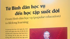 Bình dân học vụ - Thắp sáng tương lai - Học tập suốt đời