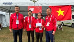 Lời cảm ơn của 2 VĐV Canoeing Việt Nam sau khi đoạt HCV đầu tiên