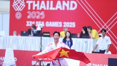 Võ sĩ Công an nhân dân đoạt HCV thuyết phục tại SEA Games 33