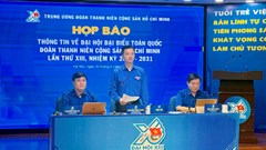 Gần 790 đại biểu dự Đại hội Đoàn toàn quốc lần thứ XIII