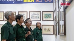  Triển lãm 110 tác phẩm ký họa “Miền Ký ức” tri ân ngày 27.7
