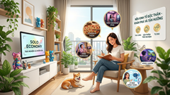 Nền kinh tế độc thân bùng nổ mạnh mẽ tại châu Á