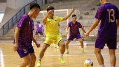 Tuyển Futsal Việt Nam tập buổi đầu tiên tại Thái Lan, chuẩn bị cho vòng loại World Cup