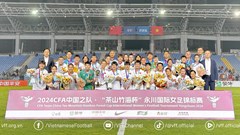 Tuyển nữ Việt Nam giành ngôi á quân giải quốc tế tại Trung Quốc