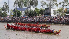 Sôi động Giải đua ghe Ngo Sóc Trăng - khu vực ĐBSCL 2024