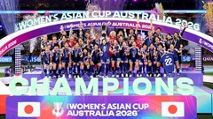 Đội tuyển nữ Nhật Bản lần thứ ba vô địch châu Á