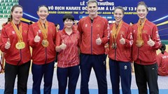 Karate Việt Nam khẳng định vị thế trên sân nhà