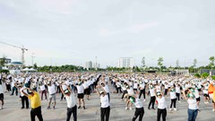 Hơn 1.000 người tham dự Chương trình “Toàn dân tập luyện thể dục thể thao” năm 2026 tại Đồng Tháp