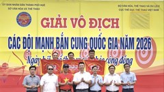 TP.HCM nhất toàn đoàn Giải các đội mạnh bắn cung Quốc gia 2026