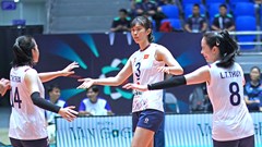 Lịch thi đấu bóng chuyền nữ ASIAD 2026 hôm nay 16.9: Việt Nam gặp Qatar