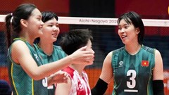 Tuyển bóng chuyền nữ Việt Nam thắng dễ không tưởng trận ra quân ASIAD 2026