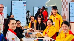 Cờ vua Việt Nam khởi đầu tưng bừng tại giải đồng đội thế giới 2026