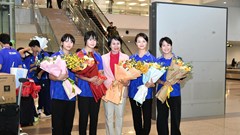 Đội tuyển karate Việt Nam về nước sau thành công tại ASIAD 2026