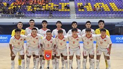 Tuyển futsal nam Việt Nam vươn lên hạng 20 thế giới
