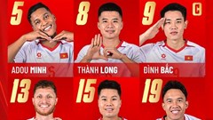 Đội hình ra sân của tuyển Việt Nam đấu Thái Lan: Đình Bắc, Tài Lộc đá chính, Hoàng Hên dự bị