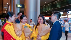 Tuyển cờ vua Việt Nam về nước sau hành trình đầy tự hào tại Olympiad 2026
