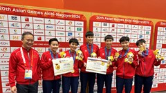 Giành HCV thứ ba, Việt Nam đang đứng thứ mấy trên bảng xếp hạng ASIAD 2026?
