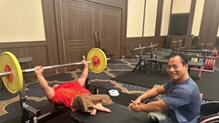 Cử tạ người khuyết tật Việt Nam hoàn tất chuẩn bị tại Nhật Bản