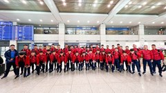 U17 Việt Nam đến Hàn Quốc, chuẩn bị cho FIFA U17 World Cup 2026